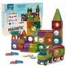 Click4Toys Magnetinės edukacinės kaladėlės vaikams 3D panelės 149 dalių didelis rinkinys