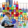 Click4Toys MAGNETINIAI UGDOMOSIOS KONSTRUKCIJOS BLOKAI DIDELIOS PLOKŠTELĖS 3D DĖLĖ 73 ELEMENTAI.