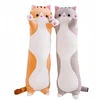 Click4Toys MASKOTAS PLIUSINIS ŽAISLAS ILGA KATĖS GLOSMĖS PILGA ŽAISLŲ PAGALVĖ STORA GRAŽI