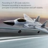click4TOYS RC Airplane 2,4 GHz RC Plane Sklandantis lėktuvas F22 aiflystore AG