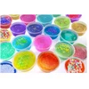 click4TOYS RINKINYS GLUTE SLIME GLUTY CAY DECORATIONS GLITER DIDŽIUS RINKINYS