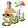 click4TOYS STATYBINIAI KLUOKAI KŪRYBINGOS SODO GĖLĖS VAIKAMS XXL RINKINYS 198EL