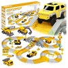click4TOYS STATYBOS AIKŠTELĖ AUTOMOBILIŲ LENKTYNŲ TRASAS STATYBINĖS TRANSPORTO PRIEMONĖS EKSKAVATORIUS AUTO 255EL.