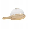 Cloche Smoking Dome Stiklinis maisto dangtis virtuvės nešiojamas dūmų skersmuo 15cm