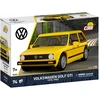 Cobi Kaladėlės Volkswagen Golf GTI geltonas modelis 1:35