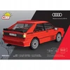 Cobi Kaladėlių rinkinys Audi Quattro 1980 raudonas 1:35