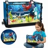 Coil KONSTRUKCINIŲ KLALŲ AKVARIUMO SU ŽUVYTU RINKINYS 648 ELEMENTAI. RITĖS ELEMENTAI