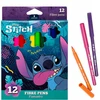 Colorino Flomasteriai Disney Stitch, vienpusiai, 12 vnt.