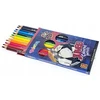 Colorino Spalvoti pieštukai Jumbo 12 spalvų apvaliu korpusu Football