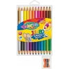 Colorino Kids dideli apvalūs pieštukai su pieštuku 12 vienetų 24 spalvų - Patio