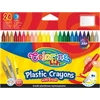 Trinamos plastikinės kreidelės Colorino Kids 24 spalvų