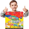 Colorino Zig Zag žymekliai, 10 spalvų