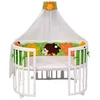 ComfortBaby Rinkinys pościeli do łóżeczka okrągłego 7w1 JESIEŃ