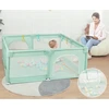 COMOMY Kojec Box dla Dzieci Suchy Baseinas Plac Zabaw XXL 200x180x66cm + Piłki