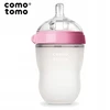 Comotomo: buteliukas nuo pilvo dieglių 250 ml Rožinis 250P-EN