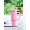 Contigo Streeterville termosinis puodelis su šiaudeliu, 880 ml, braškių kremo spalvos
