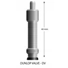 CONTINENTAL Compact 24 Hermetic Plus Dunlop dviračio kamera 40mm 32-507/47-5