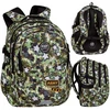 Cool Pack Coolpack Factor kuprinė paaugliams, 29l, daug skyrių, Army Stars