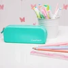 Cool Pack Coolpack "girls Mėlyna" silikoninė "saszetka" rašiklinė, mėlyna-žalia