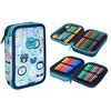 Cool Pack Forminis dviejų skyrių penalas su priedais CoolPack Indian Zoo