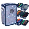 Cool Pack Forminis trijų skyrių penalas su priedais CoolPack Jumper 3 Cosmic