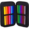 Cool Pack Coolpack Jumper Mokyklinis Pieštukų Dėklas su Įranga - Rožinis Abstrakcija