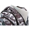 Cool Pack Coolpack Junior kuprinė su ratukais, pilka/juoda, su aplikacijomis