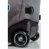 Cool Pack Coolpack Junior plecakas ant ratukų 24l su aplikacijomis pilkas