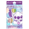 Cool Pack CoolPack STITCH spalvoti pieštukai, trikampiai, stori, 12 spalvų, pastelinių atspalvių