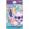 Cool Pack CoolPack STITCH spalvoti pieštukai, trikampiai, stori, 12 spalvų, pastelinių atspalvių