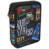 Cool Pack Coolpack Xl Big City Dvigubas Mokyklinis Pieštukų Dėklas su Įranga