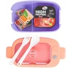 Gertuvė Cool Pack Dėžutė maistui Coolpack Mil 1100ml persikinė/violetinė