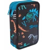 Cool Pack Forminis dviejų skyrių penalas su priedais CoolPack Jumper 2 Fossil F066700