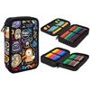 Cool Pack Forminis dviejų skyrių penalas su priedais CoolPack Jumper 2 Scary stickers F066696