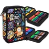 Cool Pack Forminis dviejų skyrių penalas su priedais CoolPack Jumper 2 Scary stickers F066696