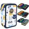 Cool Pack Forminis trijų skyrių penalas su priedais CoolPack Jumper 3 Pucci F067699
