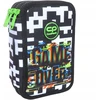 Cool Pack Forminis trijų skyrių penalas su priedais CoolPack Jumper 3 Game over F067679
