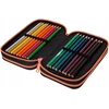 Cool Pack Forminis trijų skyrių penalas su priedais CoolPack Jumper 3 Chocolove F067707