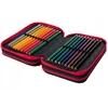Cool Pack Forminis trijų skyrių penalas su priedais CoolPack Jumper 3 Badges B Mėlyna