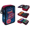 Cool Pack Forminis trijų skyrių penalas su priedais CoolPack Jumper 3 Badges B Mėlyna