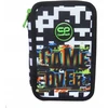 Cool Pack Forminis trijų skyrių penalas su priedais CoolPack Jumper 3 Game over F067679