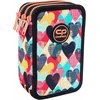 Cool Pack Forminis trijų skyrių penalas su priedais CoolPack Jumper 3 Chocolove F067707