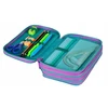 Cool Pack Forminis trijų skyrių penalas su priedais CoolPack Jumper 3 Gradient Blueberry E67505
