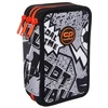 Cool Pack Forminis trijų skyrių penalas su priedais CoolPack Jumper 3 Pilkas ball F067710