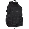 Cool Pack Juodas "coolpack Trek" kuprinė vyrams ir jaunimui, talpi, su skyriumi nešiojamam kompiuteriui