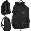 Cool Pack Juodas "coolpack Trek" kuprinė vyrams ir jaunimui, talpi, su skyriumi nešiojamam kompiuteriui