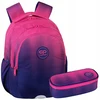 Cool Pack Kuprinė ir penalas mergaitei 1-3 klasei Coolpack fuksija