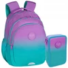 Cool Pack Kuprinė ir penalas mergaitei "coolpack" turkio ir violetinė