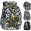 Cool Pack Kuprinė su pieštukine "game Over" paaugliams, 3 skyriai, 21l