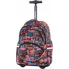 Cool Pack Kuprinė su ratukais ir ištraukiama rankena CoolPack Starr Trolley Basketball, krepšinis, C35231